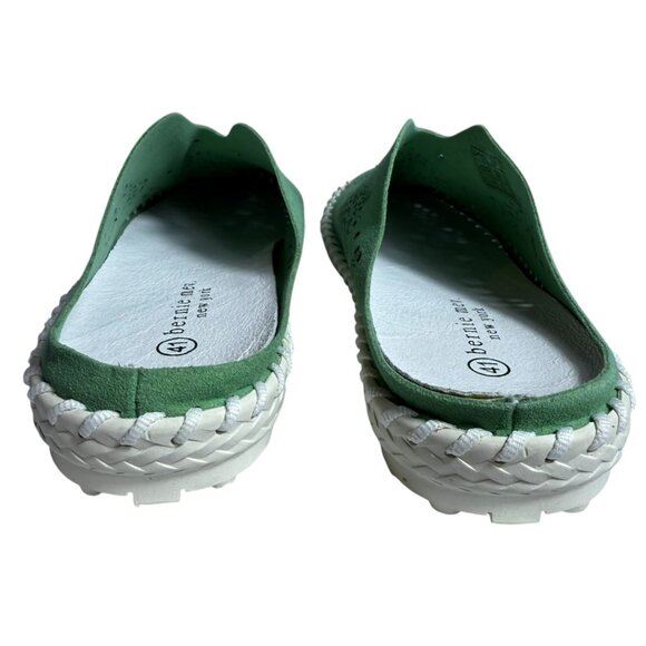 Bernie Mev Perforated Green Slip-On Comfort Mule – Size 41 EU – EUC - Picture 6 of 9
